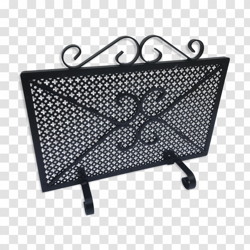 Iron Chimney Fire Screen - Mesh - Fer Forge Transparent PNG