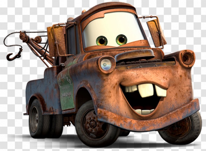 Mater Lightning McQueen Cars Pixar - Mcqueen Transparent PNG