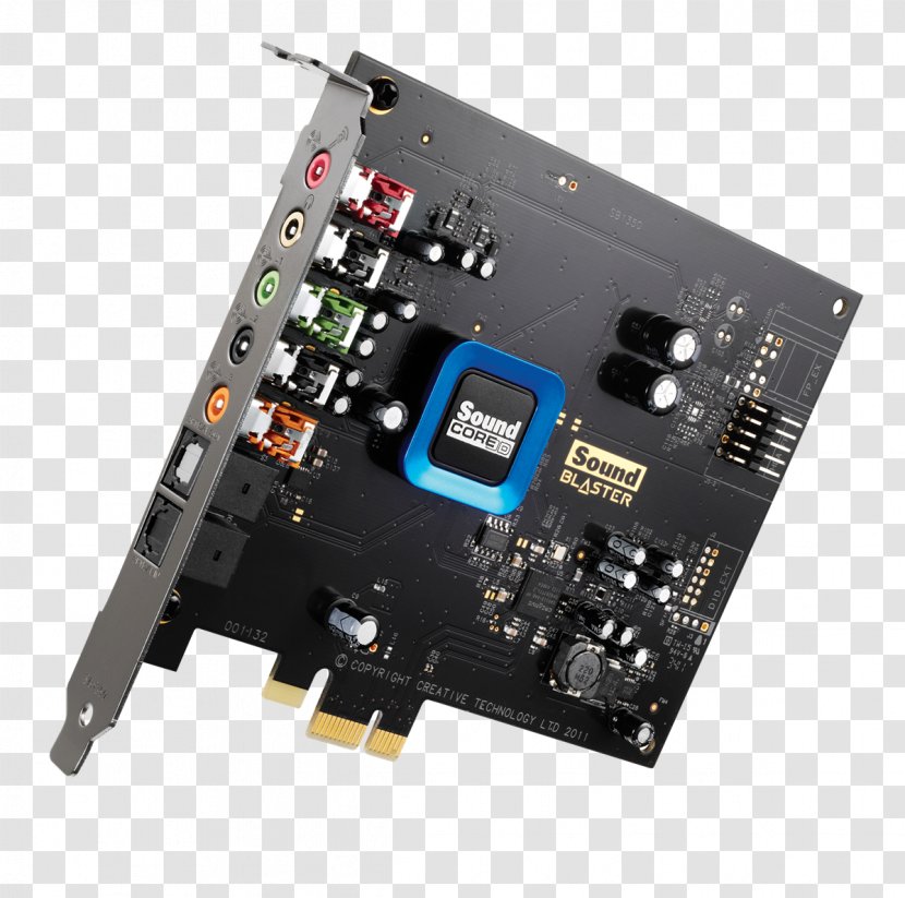 Sound Cards & Audio Adapters Creative Technology Blaster PCI Express - Pci - Card Transparent PNG