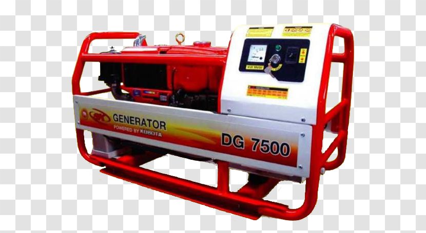 Electric Generator Honda Engine-generator Diesel Engine - Machine Transparent PNG