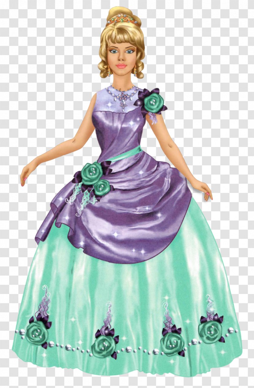 Prince ETC Barbie Costume Design Purple - Figurine - Coroa Real Transparent PNG