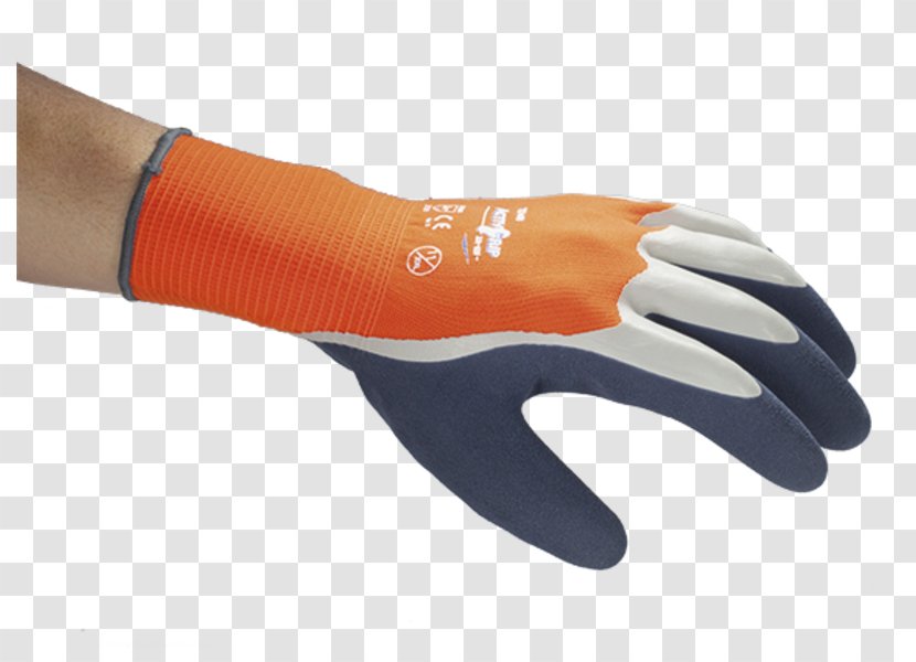 Thumb Glove - Orange - Design Transparent PNG