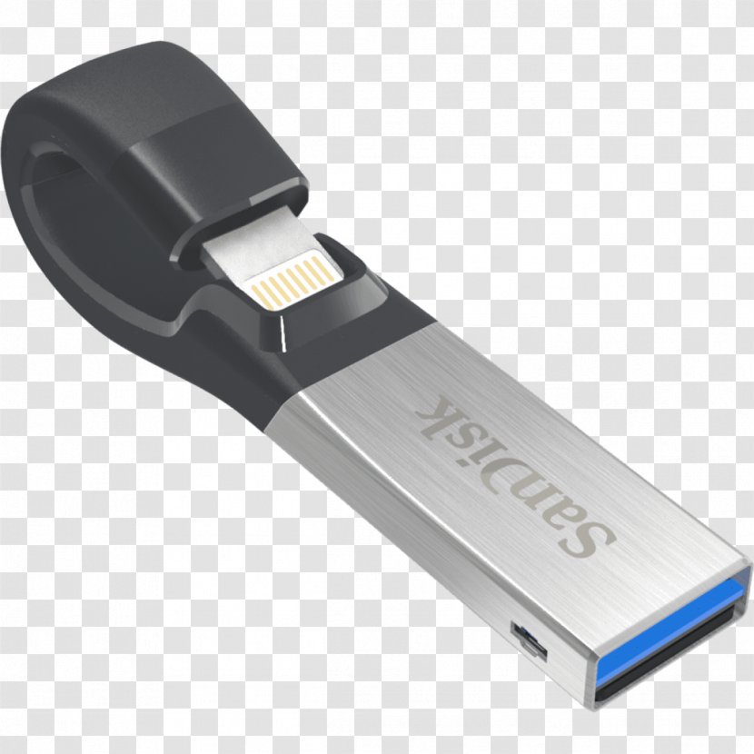 USB Flash Drives Lightning SanDisk IXpand 3.0 - Technology Transparent PNG
