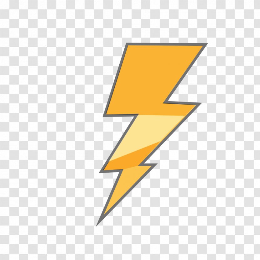 Lightning Drawing Cartoon Logo - Designer - Hand Drawn Transparent PNG
