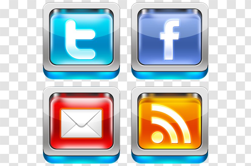 Social Media Facebook - Network - 3d Socialmedia Icons Preview Transparent PNG