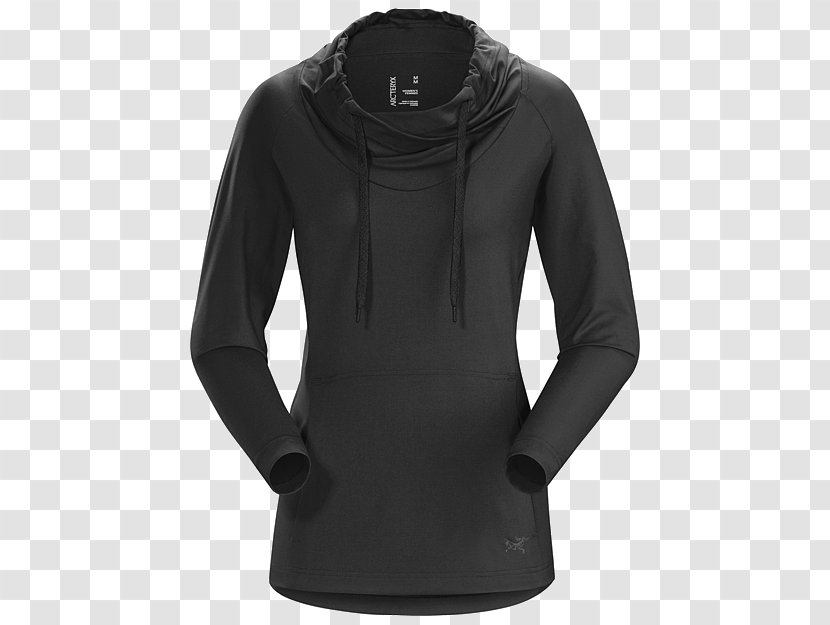 Hoodie Arcteryx Women's Varana Long Sleeve Top Bluza Neck - Moving Gears Solidworks Transparent PNG