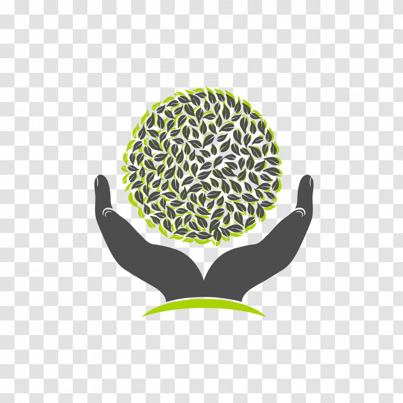 Tree Logo - Hands Transparent PNG