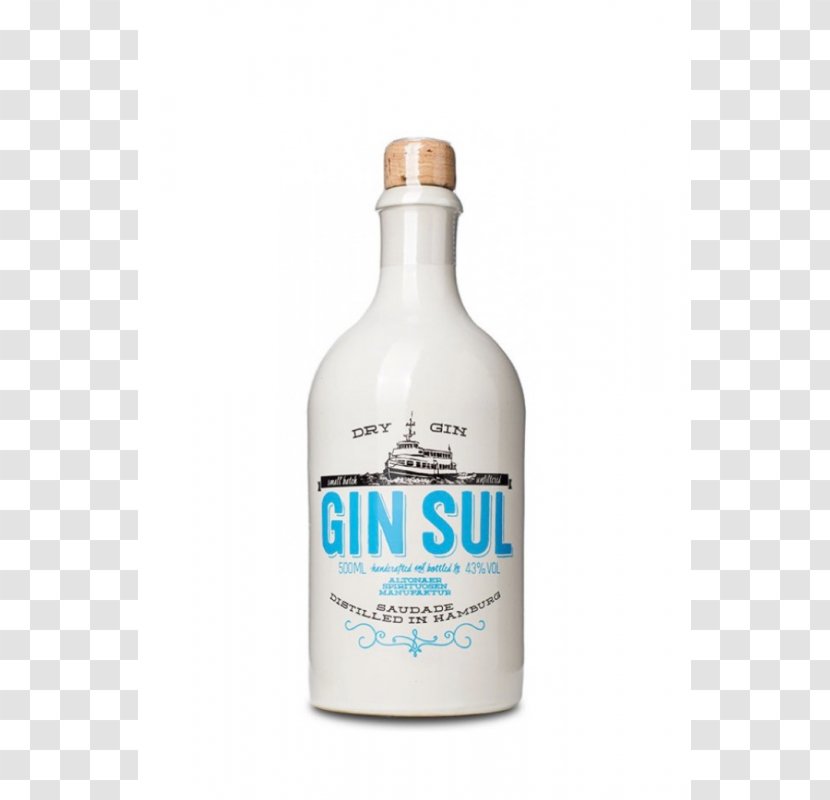 Liqueur Sloe Gin Tonic Water Distilled Beverage - Bottle - Vodka Transparent PNG