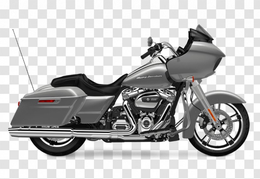 Harley-Davidson Street Glide Electra Touring Motorcycle - Metal Transparent PNG