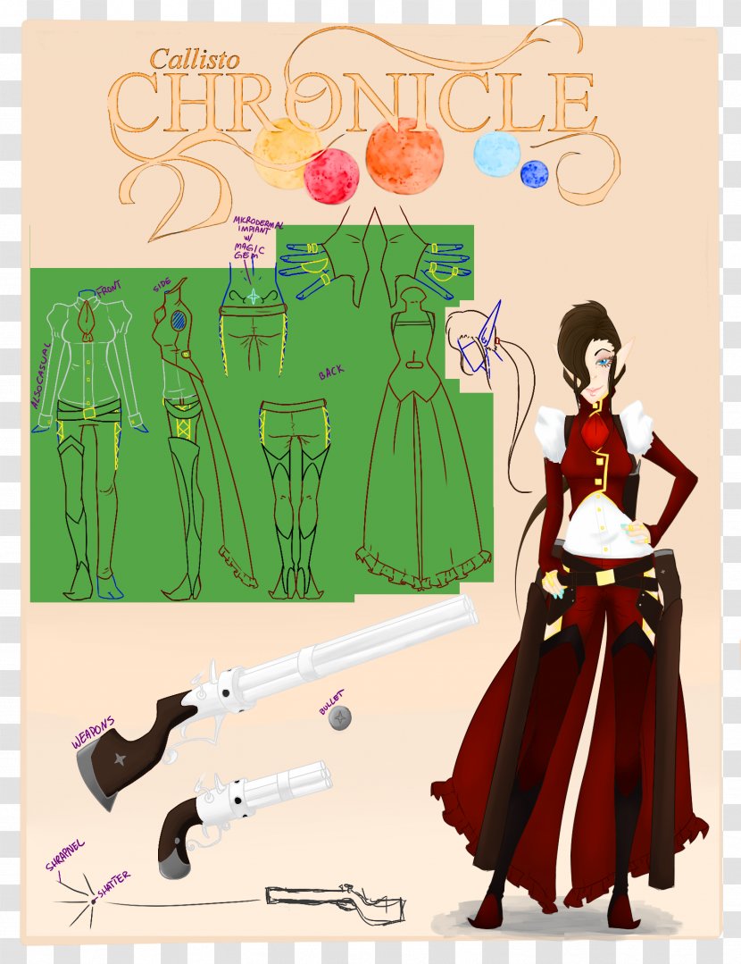 Illustration Poster Cartoon Costume Design - Flower - Class Act Lady Transparent PNG