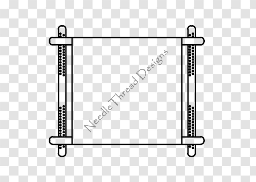 Door Handle Line Technology Angle - Rectangle - Needle And Thread Transparent PNG