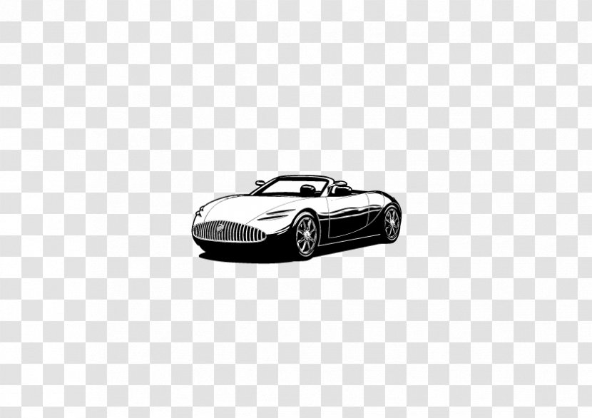 Car Black And White Automotive Design Brand - Model Transparent PNG