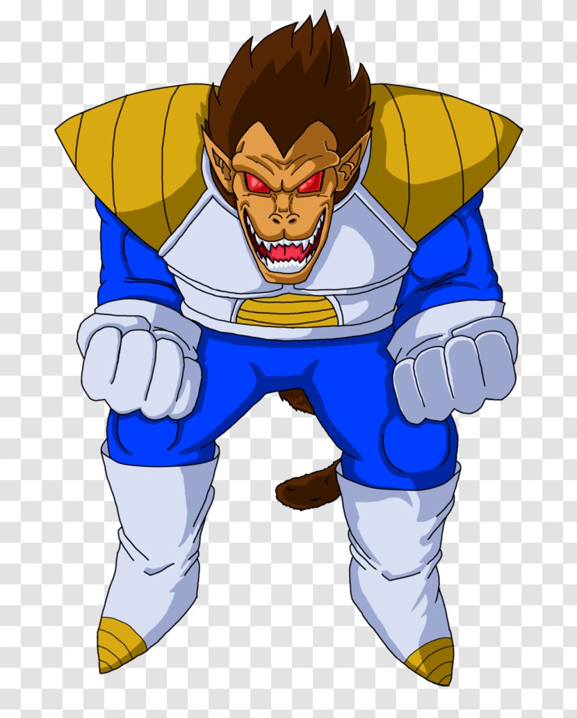 Vegeta Ape Goku Mr. Satan Dragon Ball - Super - Great Transparent PNG