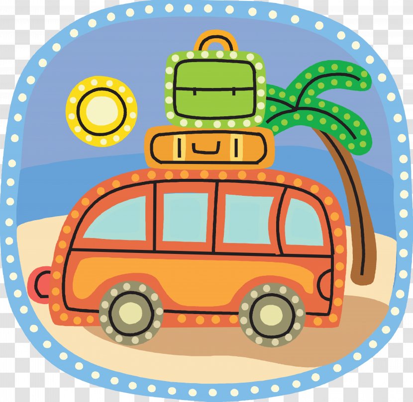 Travel Itinerary Road Trip Clip Art - Baggage Transparent PNG
