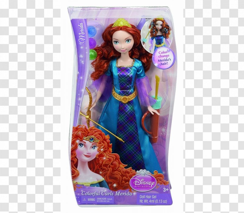 Merida Brave Disney Princess Doll - Film Transparent PNG