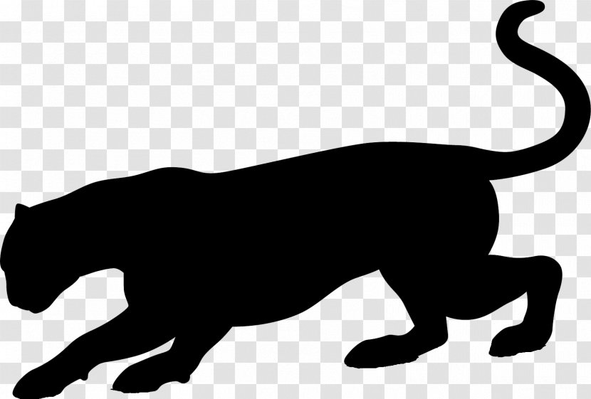 Cat Lion Terrestrial Animal Clip Art Fauna - Black Transparent PNG