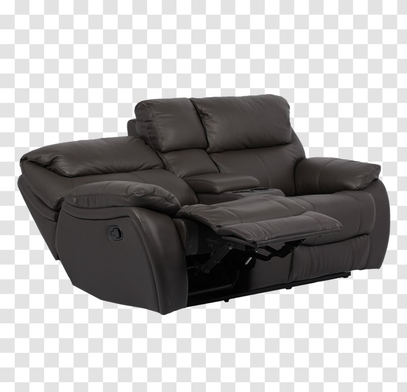 Recliner Couch Furniture Leather Loveseat - Chair Transparent PNG