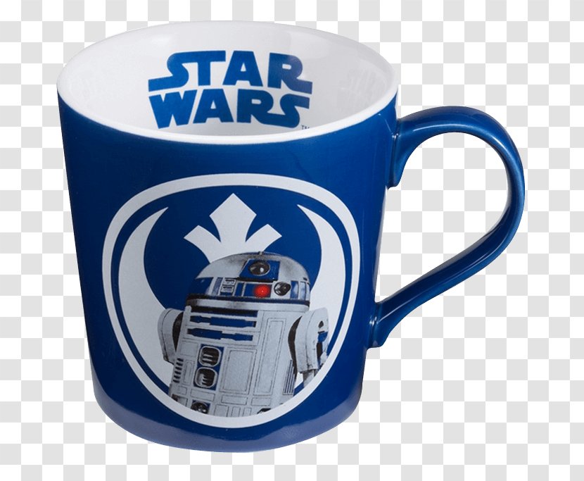Leia Organa Han Solo Luke Skywalker Mug Star Wars - Cup - R2d2 Transparent PNG