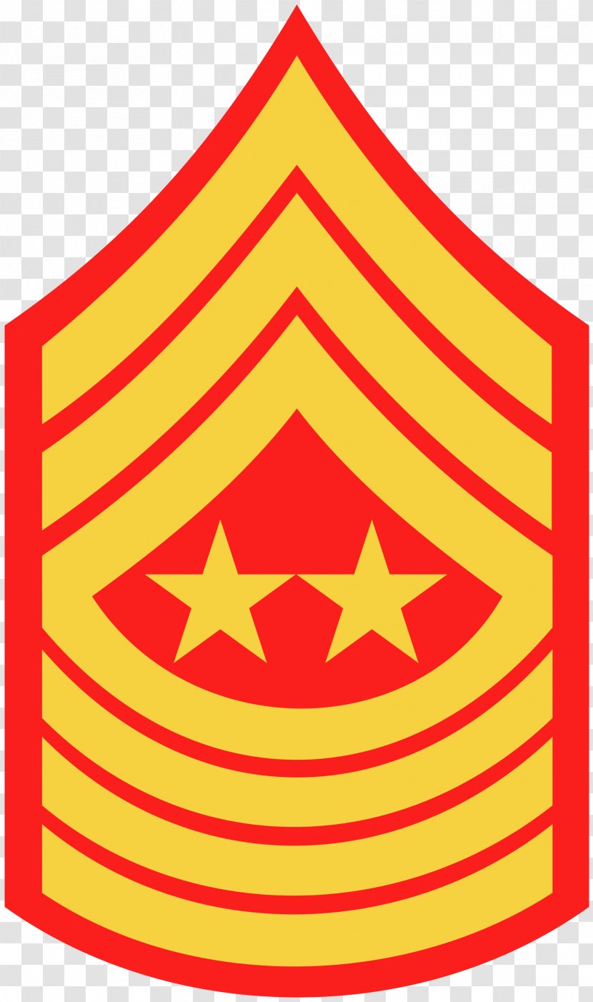 Sergeant Major Of The Marine Corps United States Rank Insignia Master Gunnery - Hammer And Sickle Transparent PNG