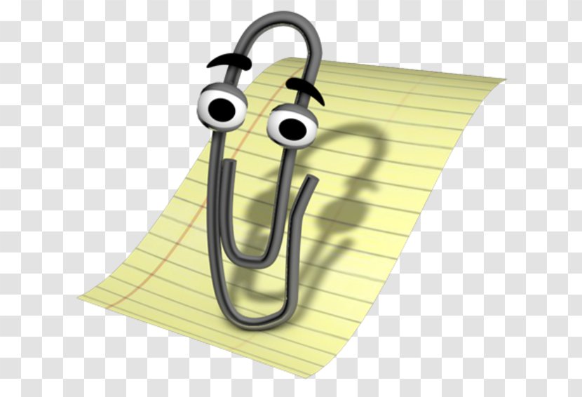 Office Assistant Microsoft Corporation Word Build - Template - Paperclip Transparent PNG