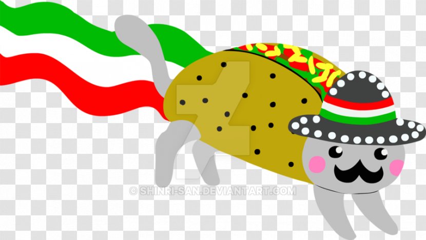 Mexican Cuisine Taco Nyan Cat Desktop Wallpaper - Art Transparent PNG