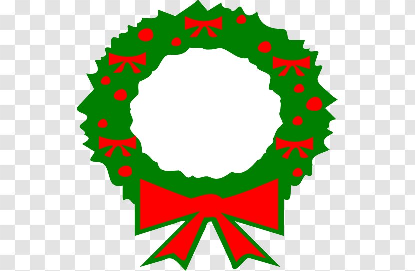 Holiday Clip Art - Christmas - Hand-woven Wreath Transparent PNG