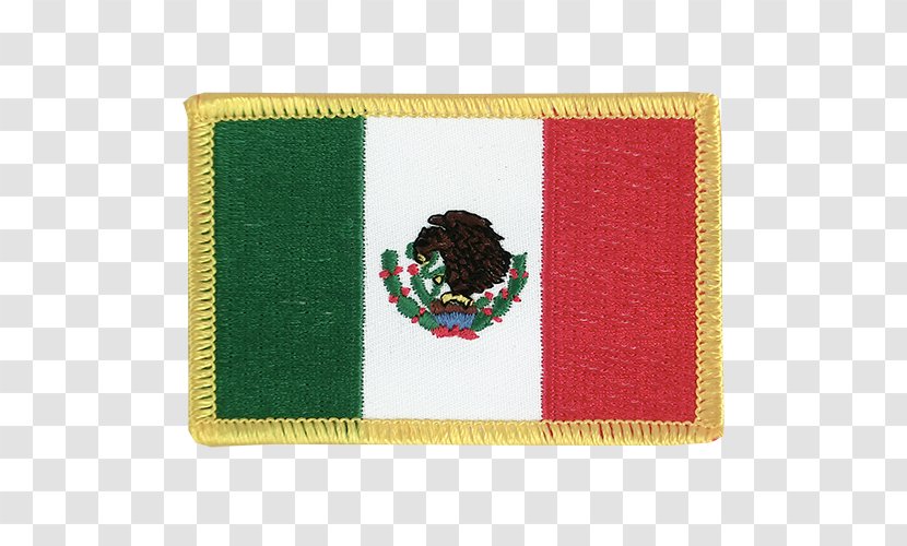 Flag Of Mexico Fahne Patch - De Transparent PNG