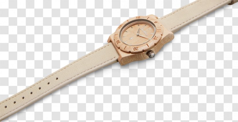 Watch Strap - Beige - Burning Transparent PNG