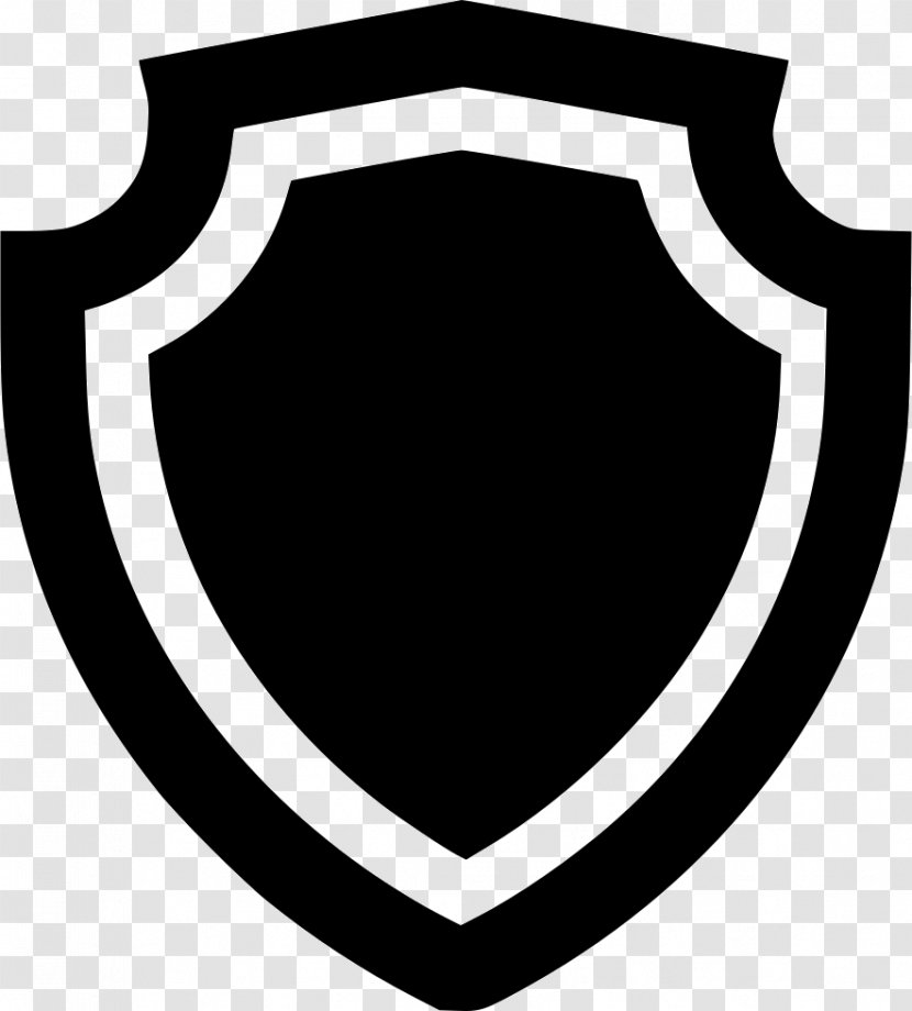 White Clip Art - Security Badge Transparent PNG