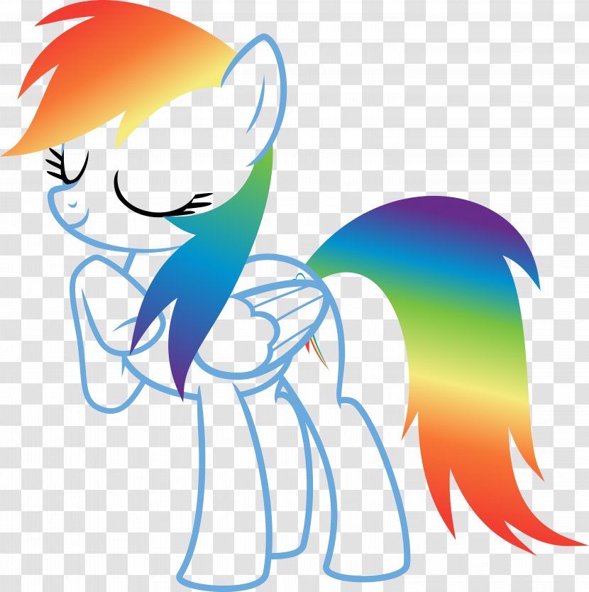 Pony Rainbow Dash Applejack Twilight Sparkle Spike - Frame - Horse Transparent PNG