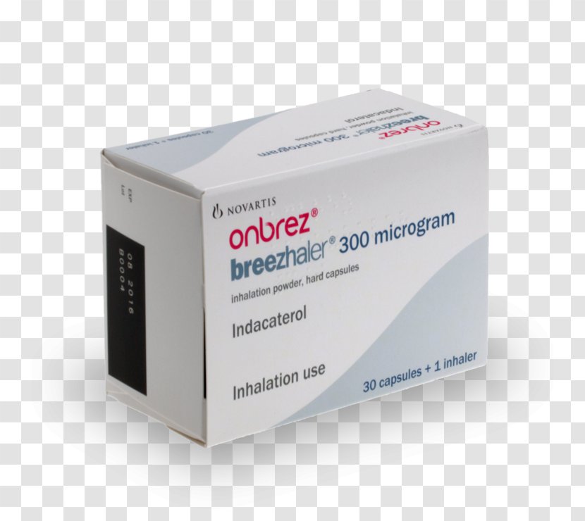 Indacaterol Pharmaceutical Drug Inhaler Chronic Obstructive Pulmonary Disease Service - Front Side Transparent PNG