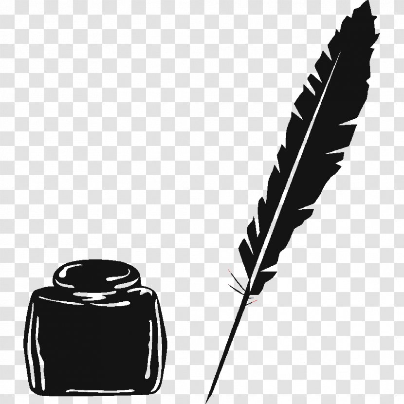 Quill Paper Pens Stock Photography - Drawing - Black Ink Transparent PNG