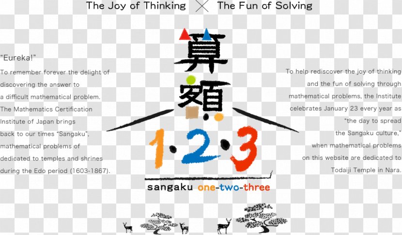 Tōdai-ji Sangaku Japanese Mathematics Suken - Japan Transparent PNG