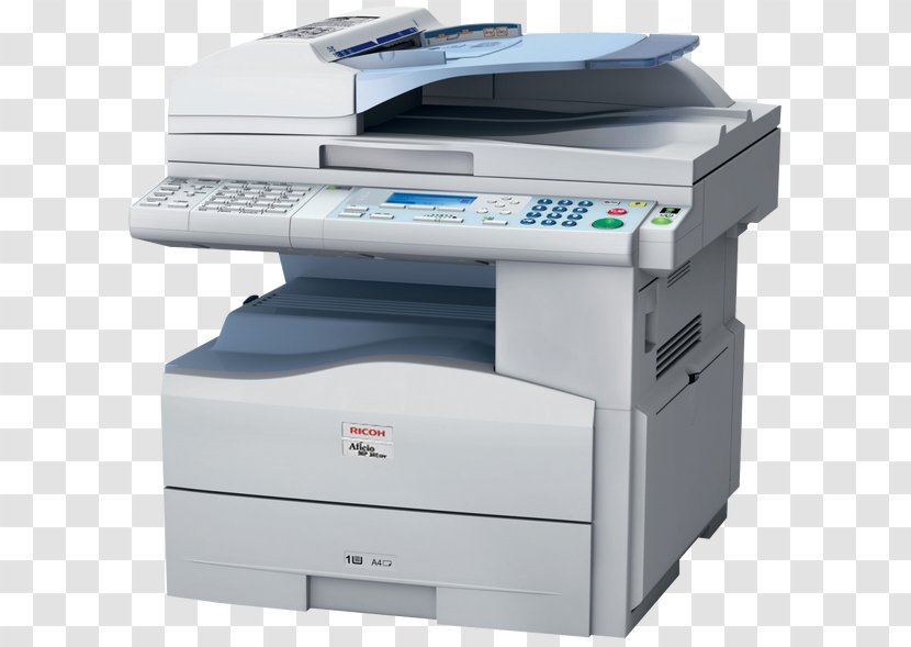 Ricoh Photocopier Multi-function Printer Toner - Laser Printing Transparent PNG