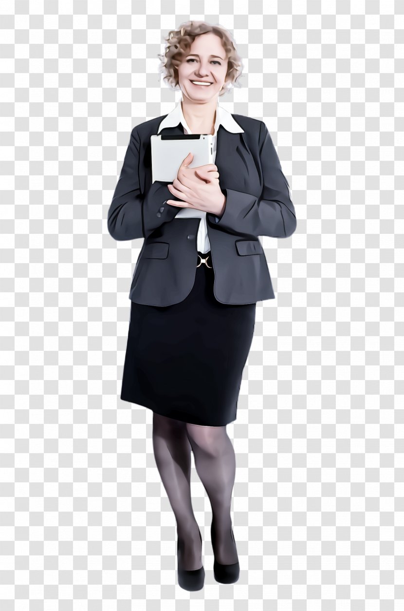 Clothing Standing Outerwear Businessperson Blazer - Employment Suit Transparent PNG