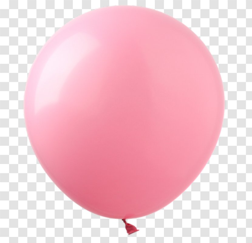 Toy Balloon Diameter Helium - Pink - Ball Transparent PNG