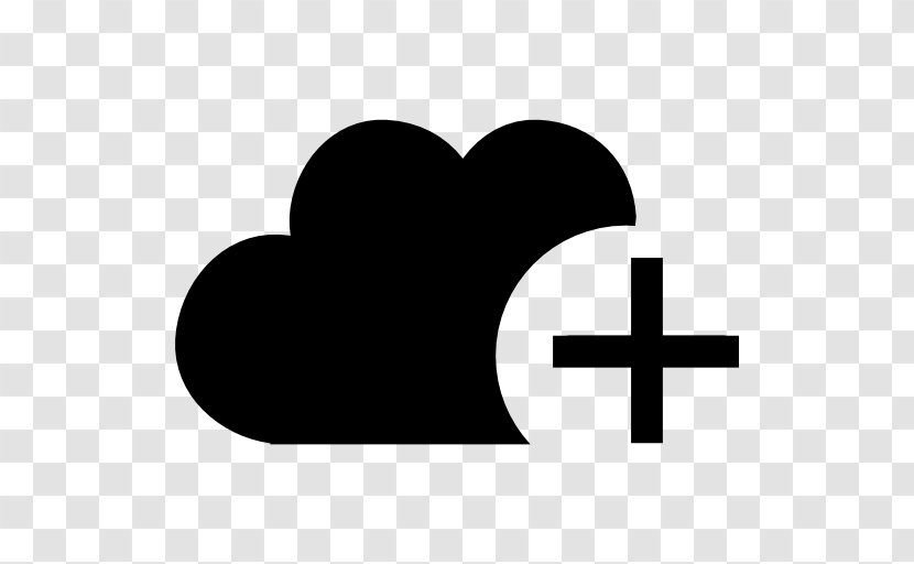 Cloud Computing Download Symbol - Plus And Minus Signs Transparent PNG