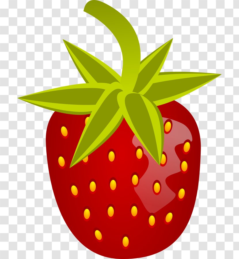 Strawberry Fruit Drawing - Apple - Berry Cliparts Transparent PNG