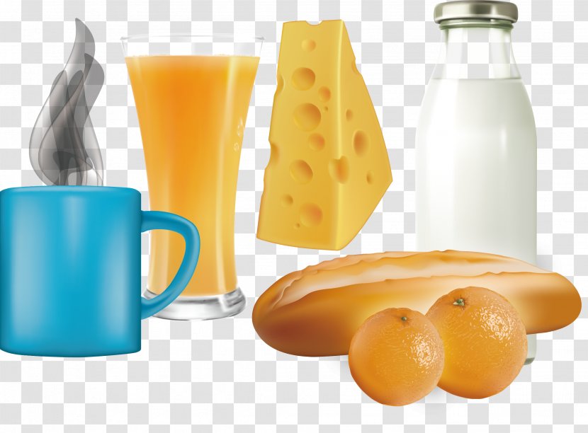 Orange Juice Coffee Breakfast Drink - Food Transparent PNG