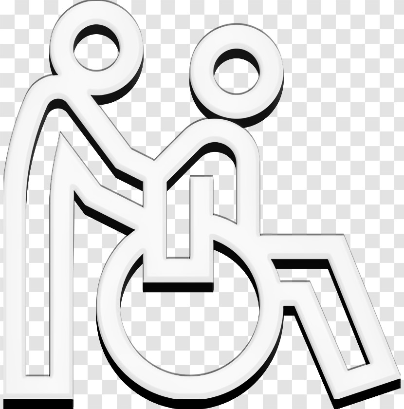 Disabled People Icon Disabled People Assitance Icon Wheelchair Icon Transparent PNG