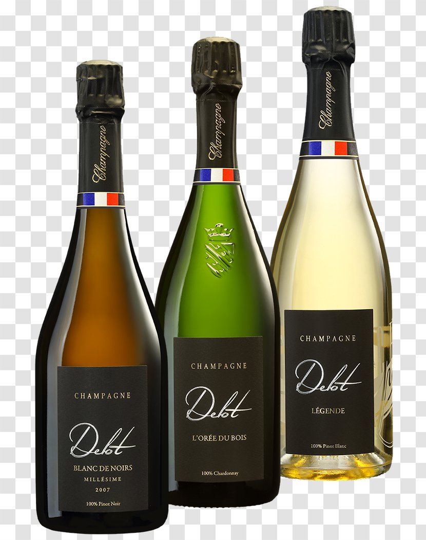 Champagne Bottle - Grande Transparent PNG