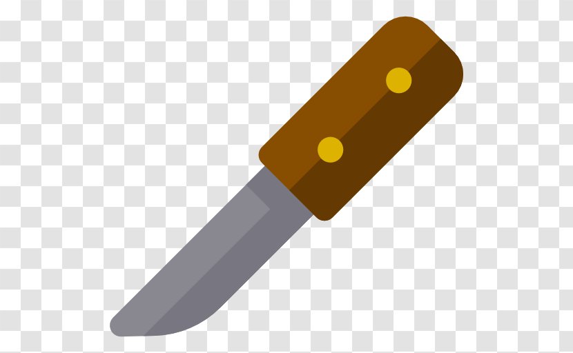 Knife - Yellow Transparent PNG
