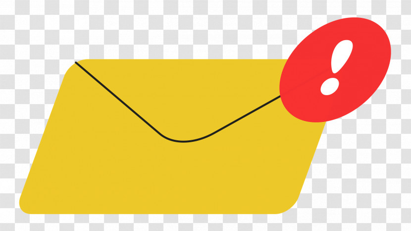 Stage Email Cartoon Yellow Transparent PNG