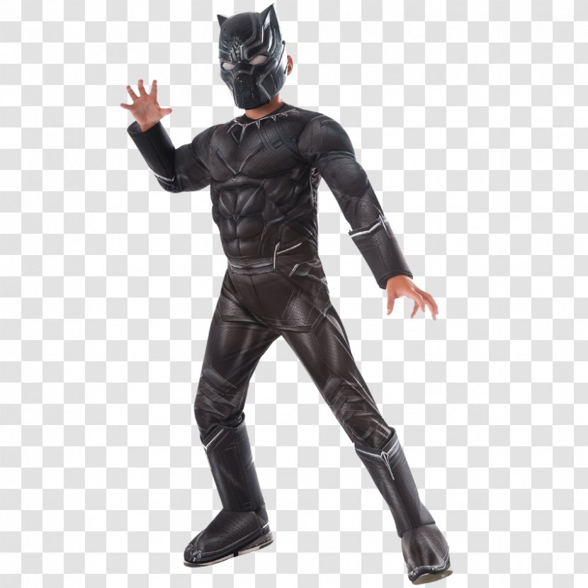 Black Panther Captain America Costume Clint Barton Child - Silhouette Transparent PNG