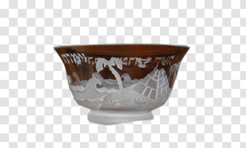 Bowl Charoset Ceramic Pottery Cup - Jewish Ceremonial Art Transparent PNG
