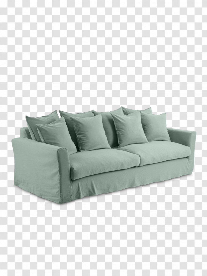 Sofa Bed Slipcover Couch Cushion - Fauteuil - Celadon Transparent PNG