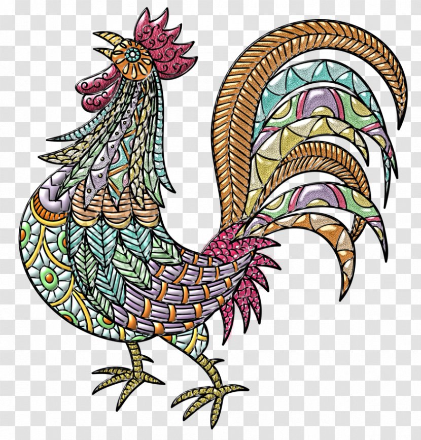 Chicken Rooster Clip Art - Beak Transparent PNG