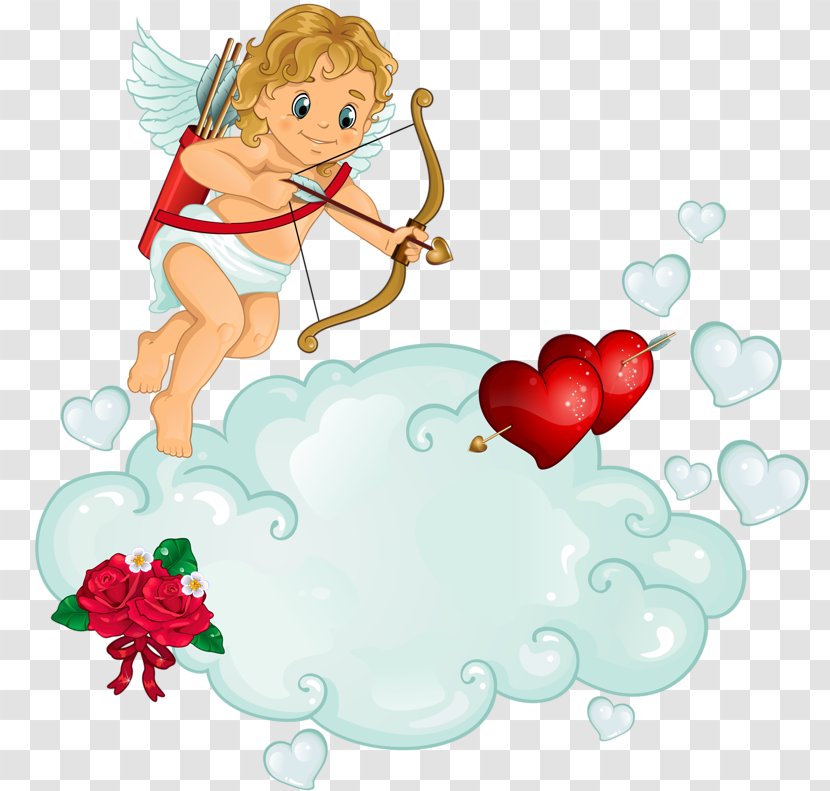 Cupid Love Valentine's Day - Frame Transparent PNG