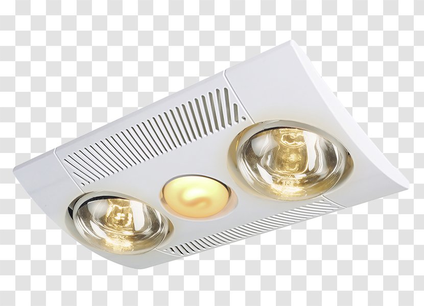 Lighting Bathroom Whole-house Fan - Heater Transparent PNG
