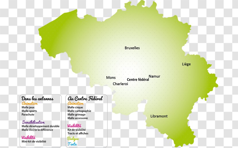 Provinces Of Belgium Vector Map - Water Resources Transparent PNG